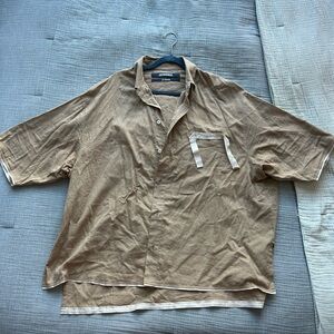Great condition only worn twice Jacquemus light oversized button down